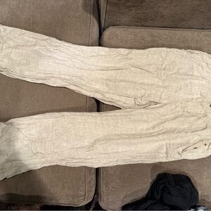 Briggs New York women’s size M ankle linen pants